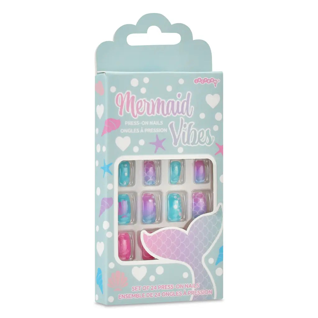 Mermaid Vibes Press-On Nails Set