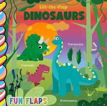 Load image into Gallery viewer, Dinosaurs Lift-The-Flap Board Book