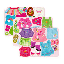 Load image into Gallery viewer, Garden Bunnies Magnetic Dress Up Set