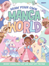 Load image into Gallery viewer, Draw Your Own Manga World Book