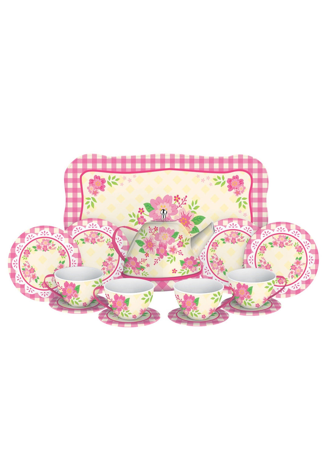 Fancy Tin Tea Set