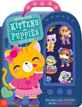 Load image into Gallery viewer, Super-Cute Kittens And Puppies Activity Book
