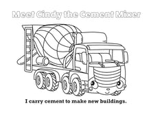 Load image into Gallery viewer, Super Cool Trucks, Tractors And Cars Coloring Book