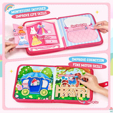 Load image into Gallery viewer, Joycat Princess Busy Soft Book