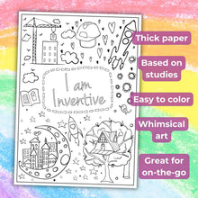 Load image into Gallery viewer, I Am Confident, Brave &amp; Beautiful: A Coloring Book