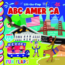 Load image into Gallery viewer, ABC America Lift-The-Flap Board Book