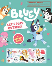 Load image into Gallery viewer, Bluey: Let's Play Outside Magnet Book
