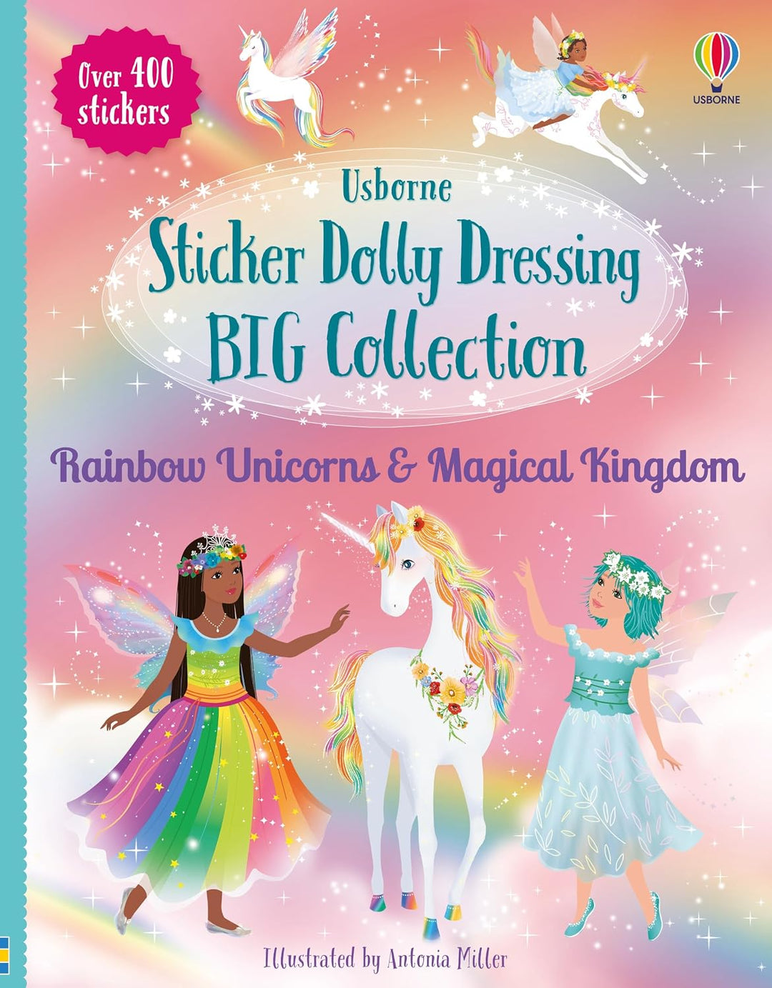 Sticker Dolly Dressing Big Collection Rainbow Unicorns & Magical Kingdom Book