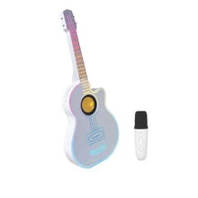 Load image into Gallery viewer, Rock Star Guitar &amp; Microphone Karaoke Set White