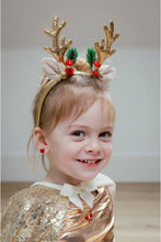 Load image into Gallery viewer, Holiday Rudolph Headband