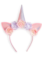 Load image into Gallery viewer, Galaxy Unicorn Headband