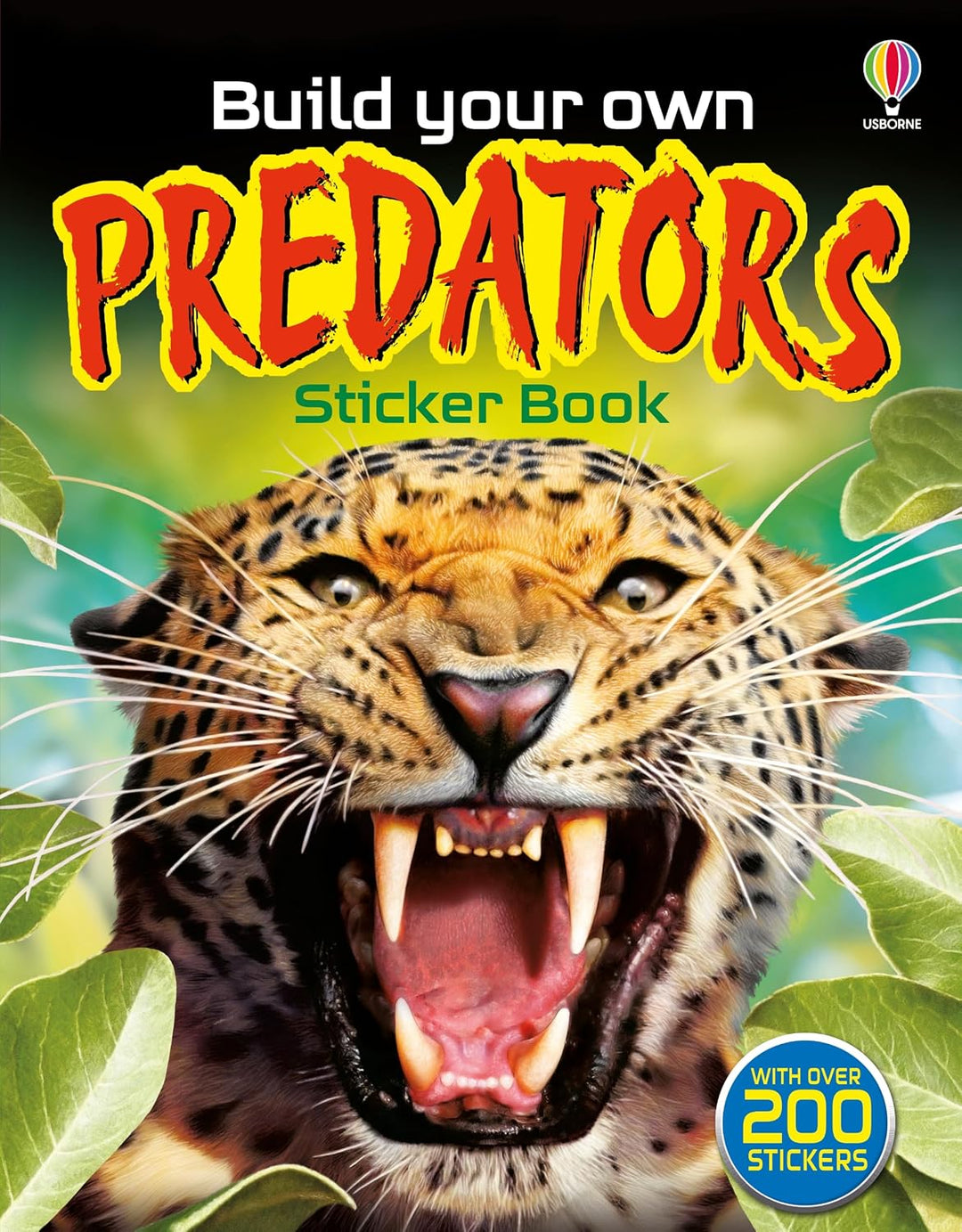 Build Your Own Predators Sticker Book