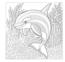 Load image into Gallery viewer, Spectacular Ocean Creatures Coloring Book