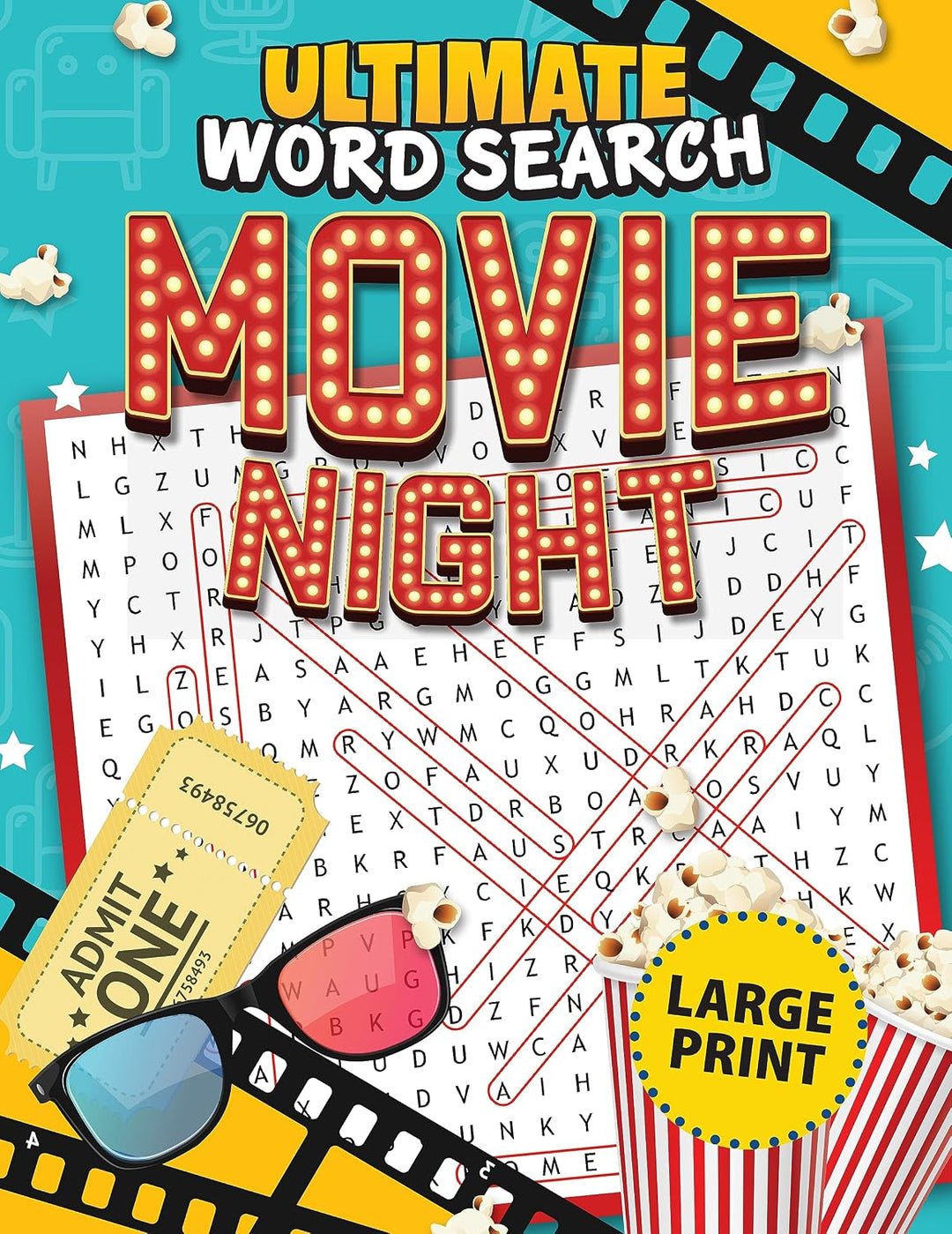 Ultimate Wordsearch Movie Night Book