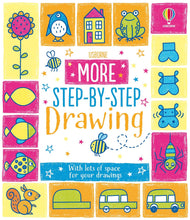 Load image into Gallery viewer, More Step-By-Step Drawing Book