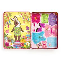 Load image into Gallery viewer, Garden Bunnies Magnetic Dress Up Set