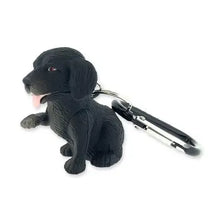 Load image into Gallery viewer, Wildlight Animal Black Labrador Dog Carabiner Flashlight