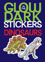 Load image into Gallery viewer, Glow-In-The-Dark Dinosaurs Stickers