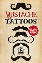 Load image into Gallery viewer, Mustache Tattoos