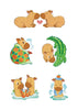 Capybara Stickers
