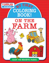 Load image into Gallery viewer, My First Coloring Book! On The Farm