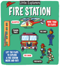 Load image into Gallery viewer, Little Explorers: Fire Station Board Book