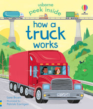 Load image into Gallery viewer, Peek Inside How A Truck Works Board Book