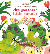 Load image into Gallery viewer, Little Peek-Through Books Are You There Little Bunny? Board Book