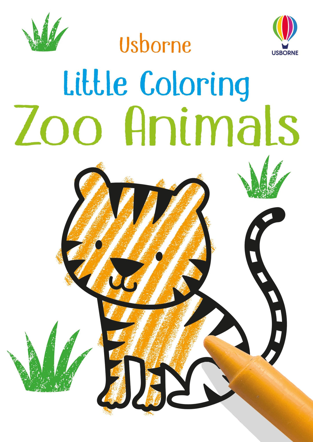 Little Coloring Zoo Animals Book