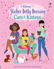 Load image into Gallery viewer, Sticker Dolly Dressing Cats &amp; Kittens Book