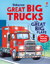 Load image into Gallery viewer, Great Big Trucks With Great Big Flaps Board Book