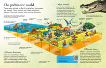 Load image into Gallery viewer, Usborne First Encyclopedia Dinosaurs Book