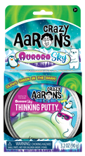 Load image into Gallery viewer, Aurora Sky Glow-In-The-Dark Thinking Putty Tin