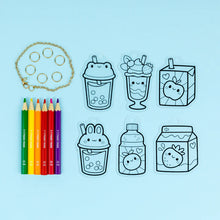 Load image into Gallery viewer, Shrinkorama Charm Bracelet Kawaii Drinks