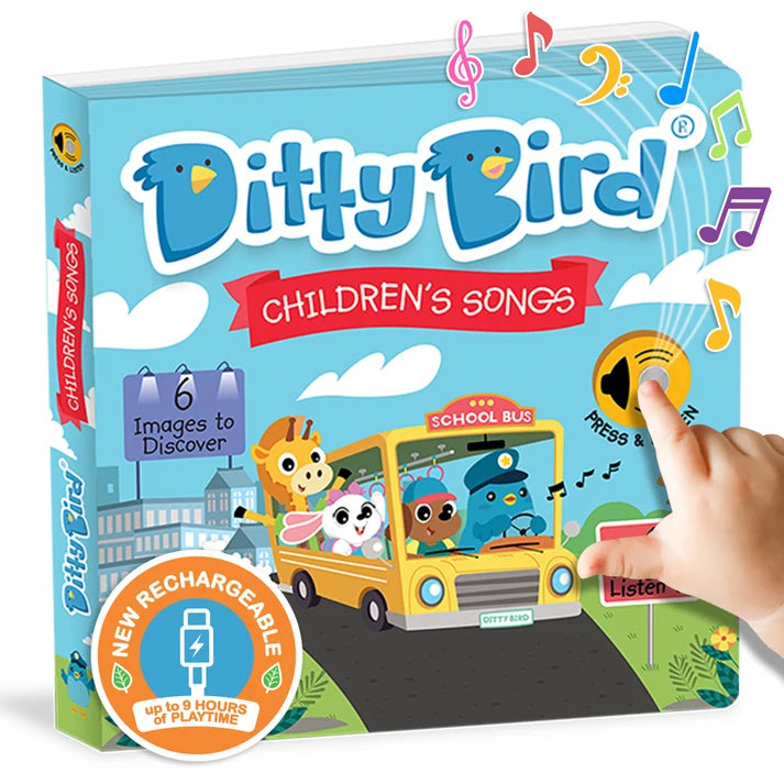 Ditty Bird Children's Songs Sound Board Book