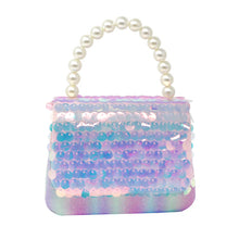 Load image into Gallery viewer, Shimmering Mermaid Sequin Hard Handbag