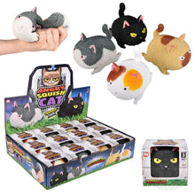 Load image into Gallery viewer, 3.5" Squish And Stretch Puffy Cat