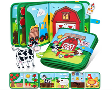 Load image into Gallery viewer, Joycat Farm Busy Soft Book