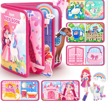Load image into Gallery viewer, Joycat Princess Busy Soft Book