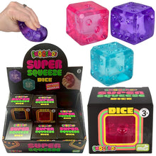 Load image into Gallery viewer, 2" Squeezy Sugar Dice