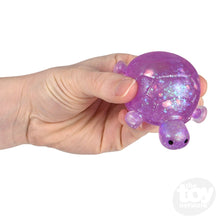 Load image into Gallery viewer, 3" Squeezy Sparkle Sugar Turtle