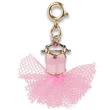 Load image into Gallery viewer, Gold Ballet Tutu Charm