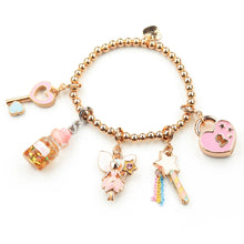 Load image into Gallery viewer, Gold Glitter Fairy Charm