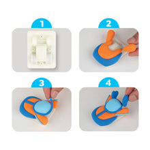 Load image into Gallery viewer, Clay Craft Pull-Back Hovercraft
