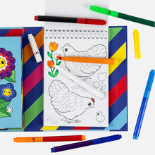Load image into Gallery viewer, Color Change Coloring Set Garden Friends