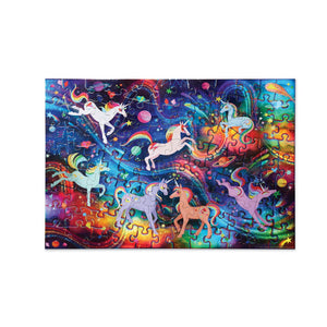 100 PC Unicorn Galaxy Foil Puzzle – ShenanigansToys