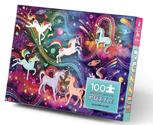 100 PC Unicorn Galaxy Foil Puzzle – ShenanigansToys