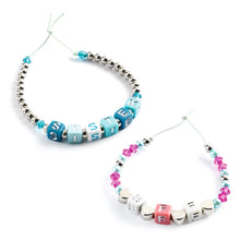 Load image into Gallery viewer, Alphabet Beads Silver