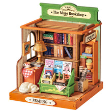 Load image into Gallery viewer, DIY The Muse Bookshop Miniature House Kit