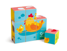Load image into Gallery viewer, Farm Wooden Blocks Puzzle